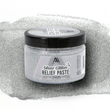 Silver Glitter Relief Paste