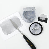 Silver Glitter Relief Paste