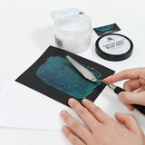 Iridescent Glitter Relief Paste