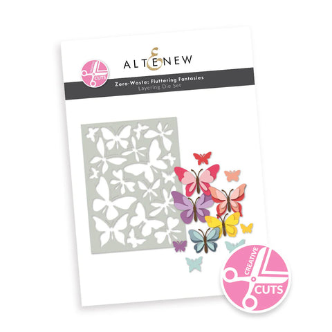 Creative Cuts: Zero-Waste Fluttering Fantasies Layering Die Set