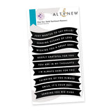 One-Go: Solid Sentiment Banners