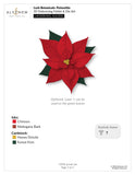 Lush Botanicals: Poinsettia 3D Embossing Folder & Die Set