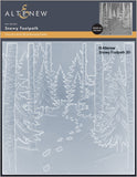 Snowy Footpath 3D Embossing Folder