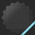Stampwheel - Plaque rabattable à grille carrée