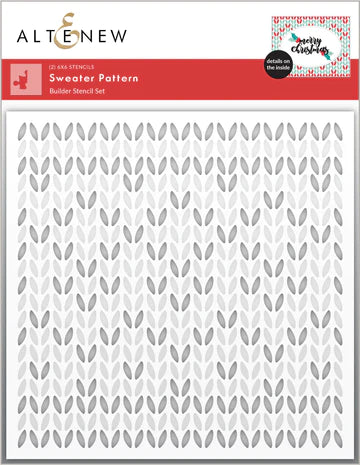 Sweater Pattern Builder Stencil Set (2 in 1)