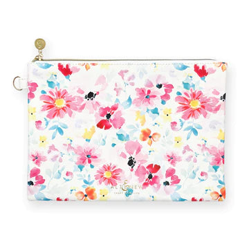 Rêver à l'aquarelle Pochette zippée (280 mm x 195 mm)