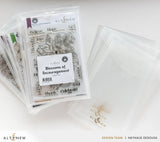 Storage Pockets: 10.75" x 7.5" (20 pieces/set)