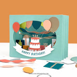 Accordion Card Base Dies