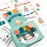 Accordion Birthday Stamp Set (3 x 4)
