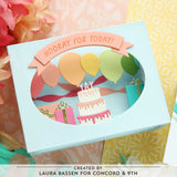 Accordion Birthday Stamp Set (3 x 4)