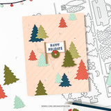 Accordion Tree Farm Stamp Set (3 x 3)
