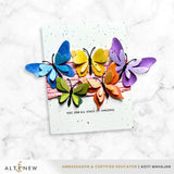 Creative Cuts: Zero-Waste Fluttering Fantasies Layering Die Set