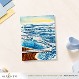 Whispering Waves 3D Embossing Folder