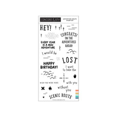 Adventure Awaits Stamp Set (4 x 8)