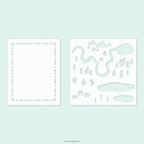 Adventure Awaits Stencil Pack (2 qty; 6 x 6)