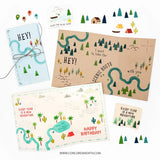 Adventure Awaits Stencil Pack (2 qty; 6 x 6)