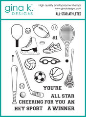 All Star Athletes Stamp Set