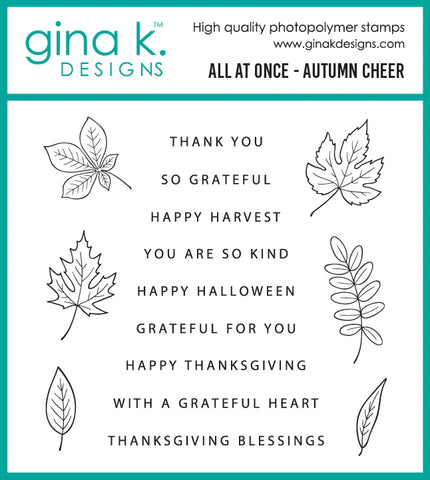 All at Once- Autumn Cheer Stamp Set