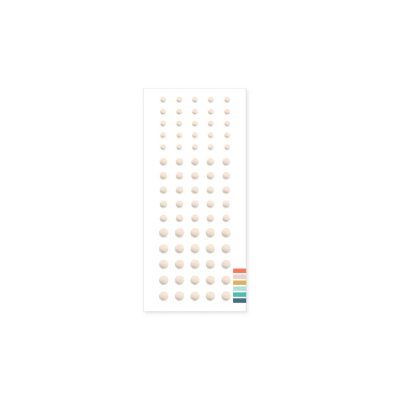 Enamel Dots: Almond