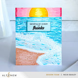 Whispering Waves 3D Embossing Folder