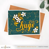 Lace Topped Petals 3D Embossing Folder