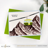 Mountain Peak Layering Stencil Set (4 in 1)