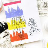 Anna In the City 3x4 Stamp Set