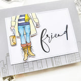 Anna In the City 3x4 Stamp Set