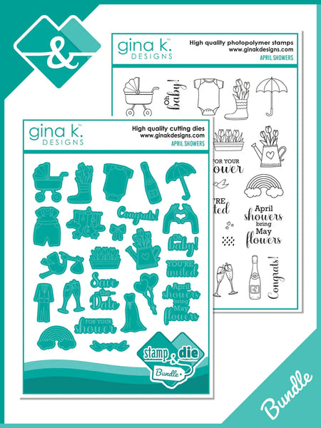 April Showers Bundle – Bumbleberry Papercrafts Ltd