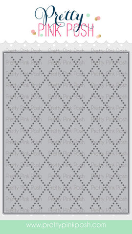 Argyle Pierced Plate Die Set