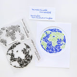 Around the World Stamp Set