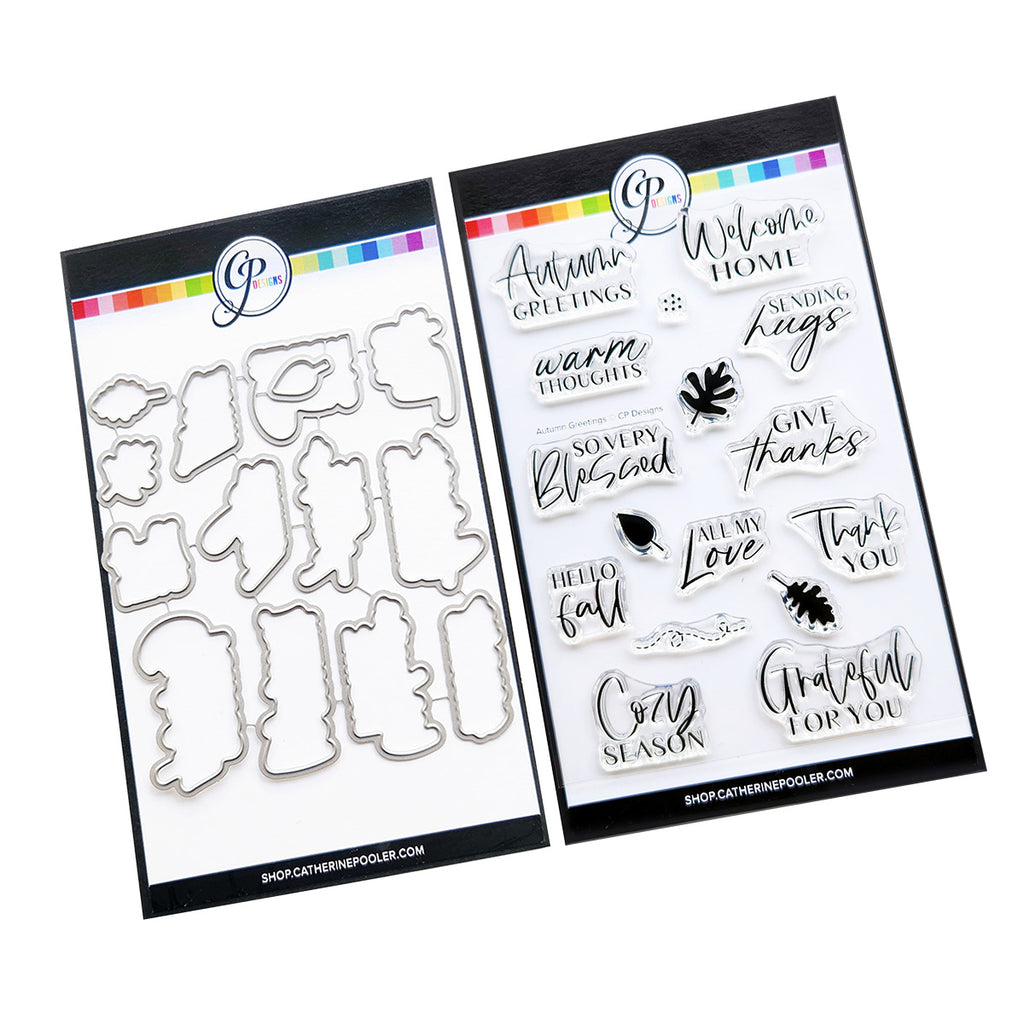 Autumn Greetings Sentiments Bundle