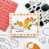 Flannel Background Stamp