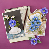 Love-in-a-Mist Etched Dies by Susan Tierney-Cockburn