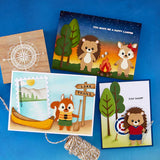 Camp Days Etched Dies
