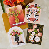 Regal Blooms Etched Dies