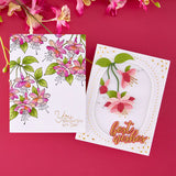 Magical Fuchsia Etched Dies by Alex Syberia Designs