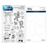 Naughty or Nice Stamp & Die Bundle by Simon Hurley