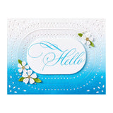 Copperplate Hello Press Plate from the Copperplate Everyday Sentiments Collection by Paul Antonio