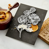 Flower Stems Press Plate & Die Set from the  Pressed Posies Collection