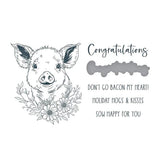 Daisy BetterPress Plate & Die Set from the Justine's Farm Collection by Justine Dvorak