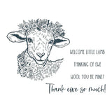 Cotton Ball BetterPress Plate & Die Set from the Justine's Farm Collection by Justine Dvorak