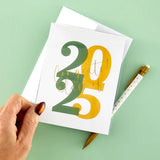 Bold Color Mix Numbers Press Plates from the Color Mix Celebrations Collection
