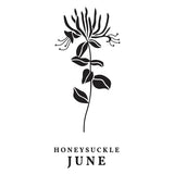 June Honeysuckle Press Plates from the Florals Through the Year Collection