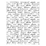 Script Text BetterPress Plate from the Wildflowers Collection by Lisa Horton