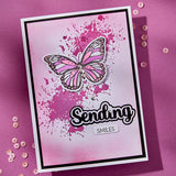 Splatters BetterPress Plate from the Wildflowers Collection by Lisa Horton