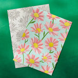 Daisy Shower Press Plate from the Yana's Daisies Collection by Yana Smakula