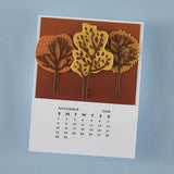 DIY 2026 Calendar BetterPress Plate from the Wonderland Collection