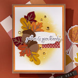 Autumn Sentiments BetterPress Plate & Die Set from the Autumn Archives Collection by Kelly Bangs