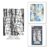 Grungy Background Press Plates from the Beautifully Imperfect Collection